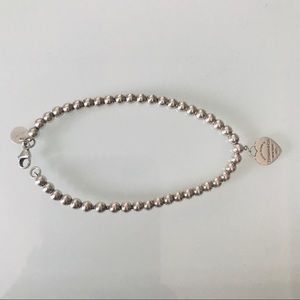 Return to Tiffany beaded bracelet